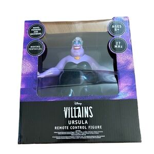 Disney Ursula Villains Remote Control Figure NEW Little Mermaid Purple Toy